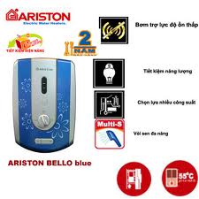 Bình nóng lạnh Ariston Bello 4522E màu xanh 