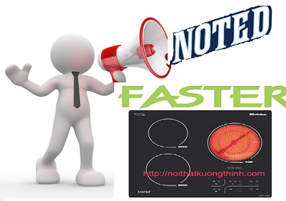 Những lưu ý khi sử dụng bếp điện từ Faster FS 3SE