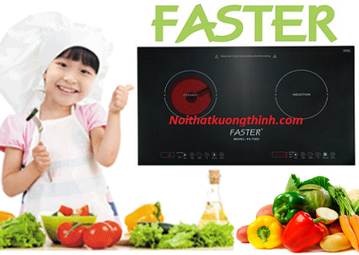 Vô cùng tiện lợi mà vẫn an toàn với bếp điện từ Faster FS 73ES